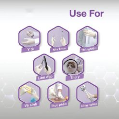 Ứng dụng găng tay cao su y tế Sgloves màu đen