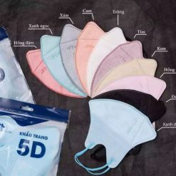 Khẩu trang y tế Phương Tuyền 5D thoáng khí